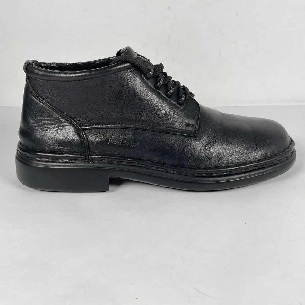 Josef Seibel Shoes Mens Size 45 Leather Comfort Oxford Lace Up Dress Casual